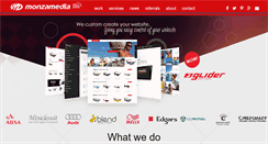 Desktop Screenshot of monzamedia.com